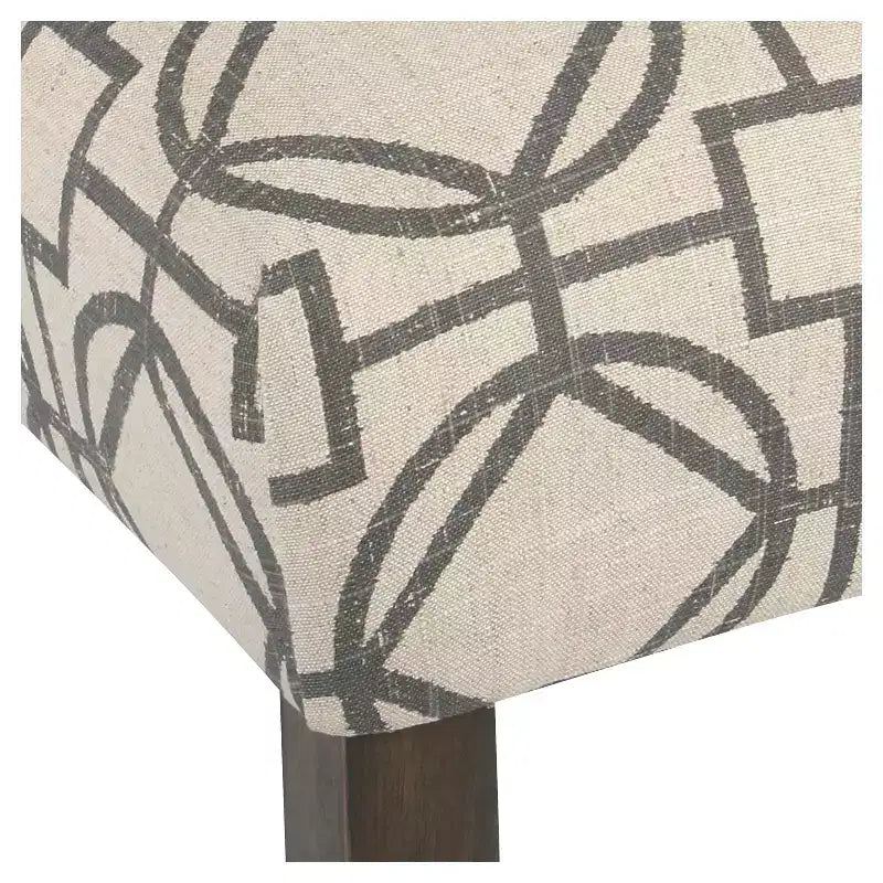 Tabouret de bar rembourré hauteur comptoir 24 po - HomePop