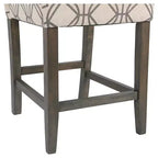 Tabouret de bar rembourré hauteur comptoir 24 po - HomePop