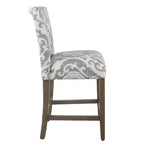 Tabouret de bar rembourré hauteur comptoir 24 po - HomePop