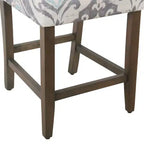 Tabouret de bar rembourré hauteur comptoir 24 po - HomePop