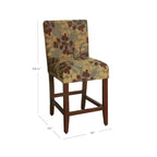 Tabouret de bar rembourré hauteur comptoir 24 po - HomePop