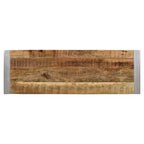 Bois de récupération et Métal argenté - Banc - Timbergirl