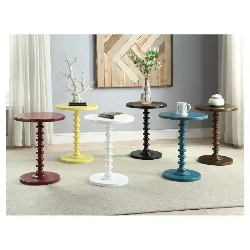 Table d'appoint à pied unique Acton - Acme