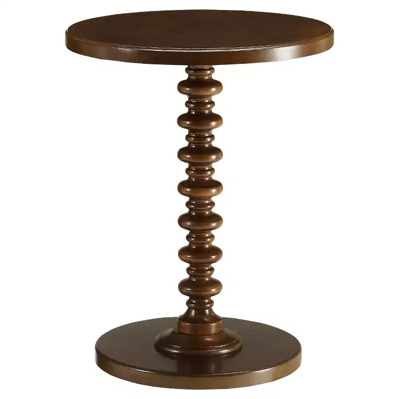 Table d'appoint à pied unique Acton - Acme