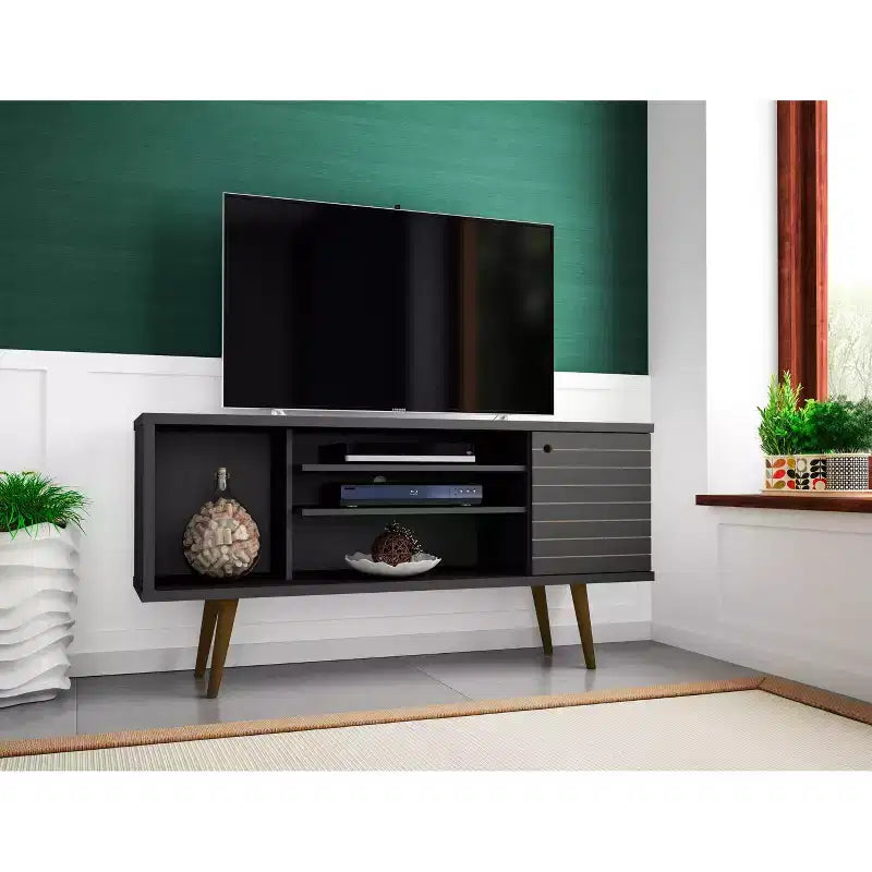 Meuble TV Liberty de 53.14 po pour téléviseurs jusqu'à 50 po - Manhattan Comfort