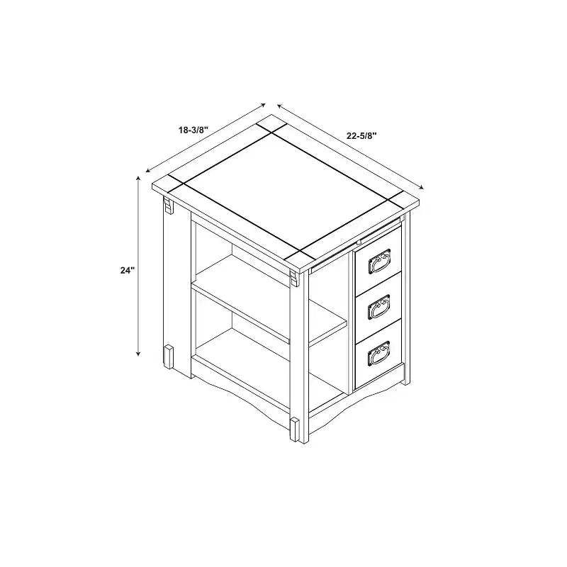 Table d'appoint Tess - Powell Company