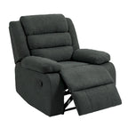 Fauteuil inclinable manuel classique et traditionnel, ensemble de 2