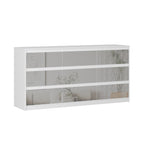 Commode à 9 tiroirs de 63 W, commode d'appoint pour salon, chambre à coucher