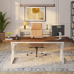 Bureau de direction de 70,8 pouces, grande station de travail de bureau d'ordinateur