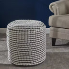 Pouf ottoman rond Rococo - Christopher Knight Home
