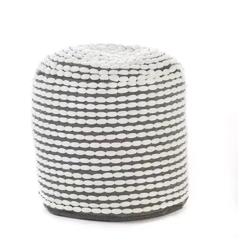 Pouf ottoman rond Rococo - Christopher Knight Home