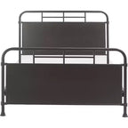 Tavor Industrial Metal Bed - Finch