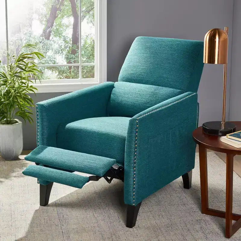 Fauteuil inclinable contemporain à dossier poussoir Alscot - Christopher Knight Home