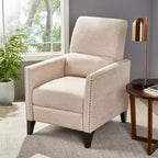 Alscot Contemporary Push Back Recliner - Christopher Knight Home