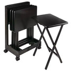 Ensemble de 5 tables d'appoint Brienda avec dessus rabattable - Winsome