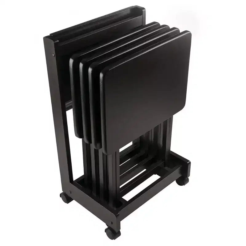 Ensemble de 5 tables d'appoint Brienda avec dessus rabattable - Winsome