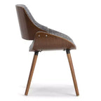 Chaise de salle à manger Malone Bentwood - WyndenHall