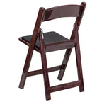 Chaise pliante Hercules de Flash Furniture – Lot de 2 chaises d'événement en résine d'une capacité de 360 kg