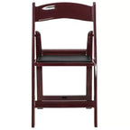 Chaise pliante Hercules de Flash Furniture – Lot de 2 chaises d'événement en résine d'une capacité de 360 kg