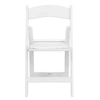 Chaise pliante Hercules de Flash Furniture – Lot de 2 chaises d'événement en résine d'une capacité de 360 kg
