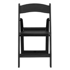 Chaise pliante Hercules de Flash Furniture – Lot de 2 chaises d'événement en résine d'une capacité de 360 kg