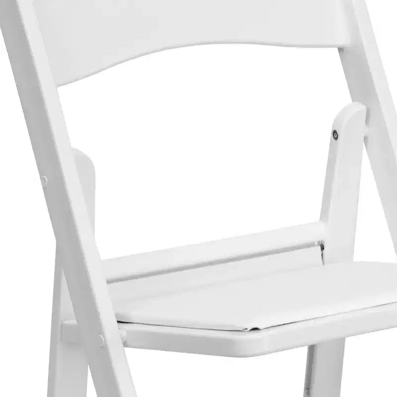 Chaise pliante Hercules de Flash Furniture – Lot de 2 chaises d'événement en résine d'une capacité de 360 kg