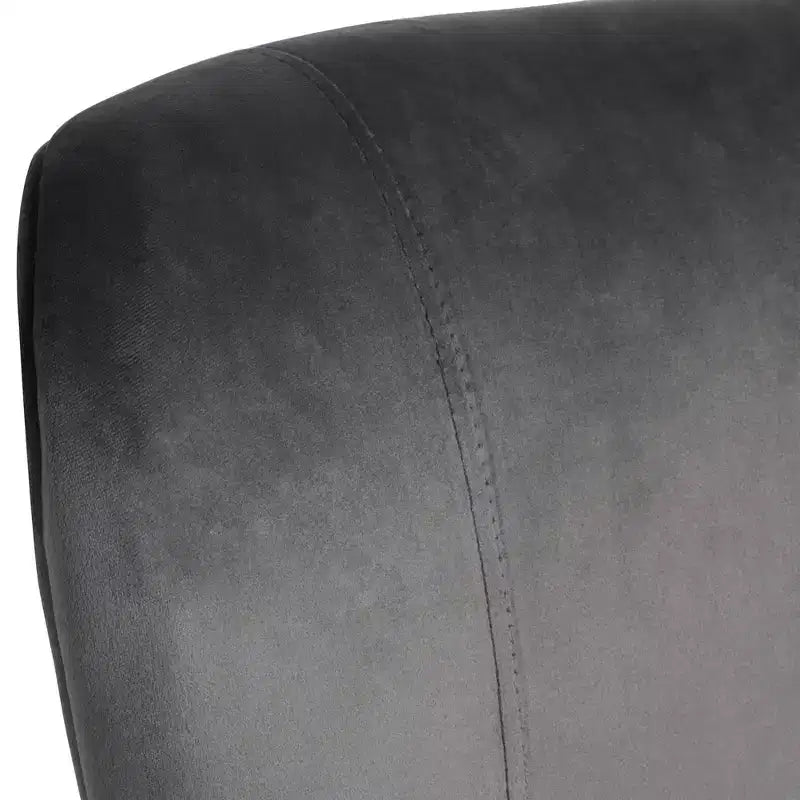 Chaise de bureau réglable Studio 55D Erin Gray en tissu