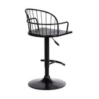 Tabouret de bar réglable en métal Edward - Armen Living