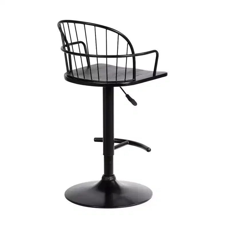 Tabouret de bar réglable en métal Edward - Armen Living