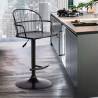 Tabouret de bar réglable en métal Edward - Armen Living