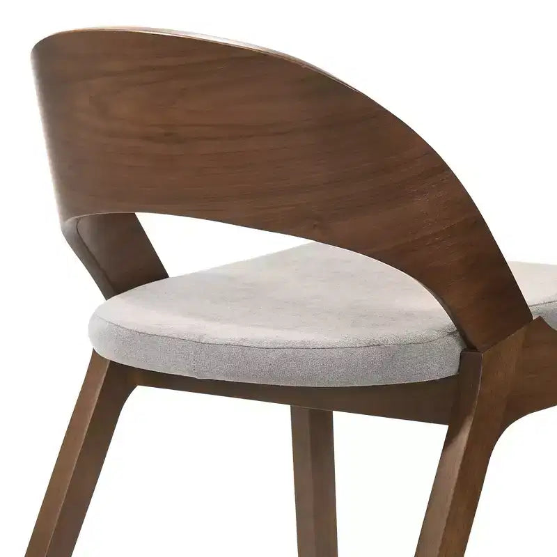 Ensemble de 2 chaises de salle à manger Polly Mid-Century rembourrées - Armen Living
