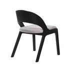 Ensemble de 2 chaises de salle à manger Polly Mid-Century rembourrées - Armen Living