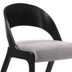 Ensemble de 2 chaises de salle à manger Polly Mid-Century rembourrées - Armen Living