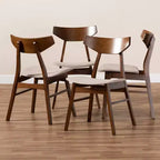 Lot de 4 chaises de salle à manger Danica - Baxton Studio