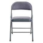 Lot de 4 chaises pliantes rembourrées en tissu - Hampden Furnishings