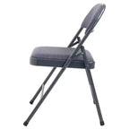 Lot de 4 chaises pliantes rembourrées en tissu - Hampden Furnishings