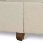 Lit de rangement Edmond avec tête de lit réglable en hauteur - ClickDecor