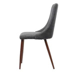 Lot de 2 chaises de salle à manger Sabina de style Mid-Century - Christopher Knight Home