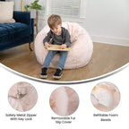 Petit pouf Flash Furniture pour enfants et adolescents