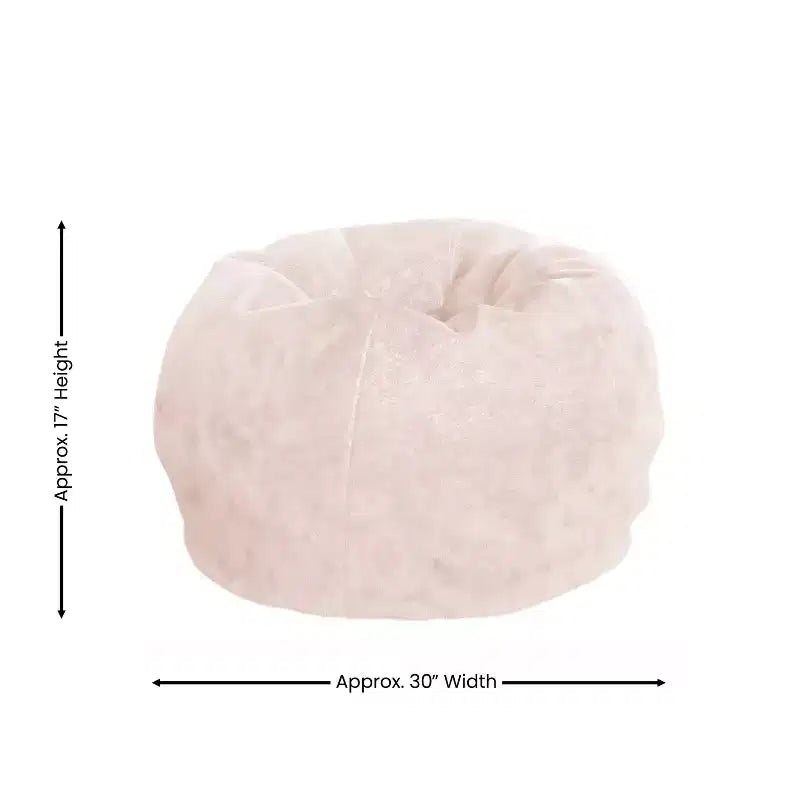 Petit pouf Flash Furniture pour enfants et adolescents