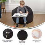 Petit pouf Flash Furniture pour enfants et adolescents