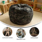 Petit pouf Flash Furniture pour enfants et adolescents