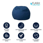 Petit pouf Flash Furniture pour enfants et adolescents