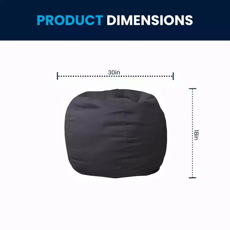 Petit pouf Flash Furniture pour enfants et adolescents