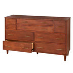 Commode à 8 tiroirs Ana de style milieu de siècle moderne Lifestorey