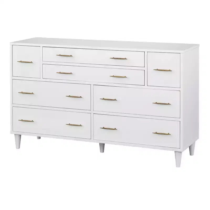 Commode à 8 tiroirs Ana de style milieu de siècle moderne Lifestorey