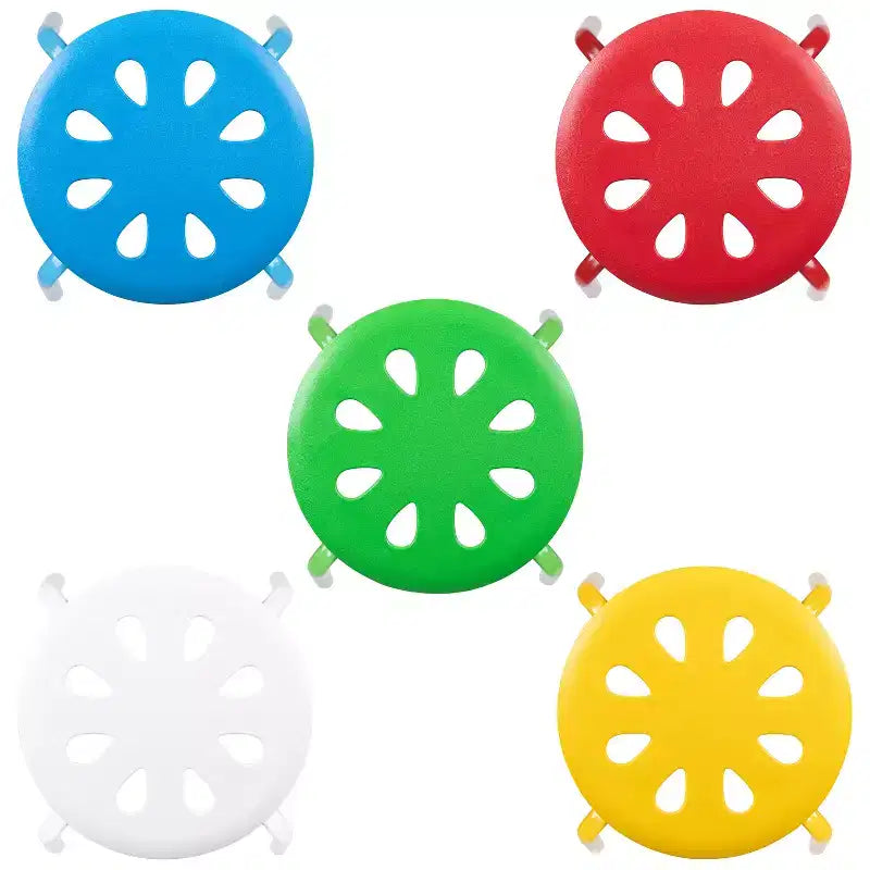 Tabourets empilables emboîtables en plastique Flash Furniture, 17,5 po de hauteur (paquet de 5)