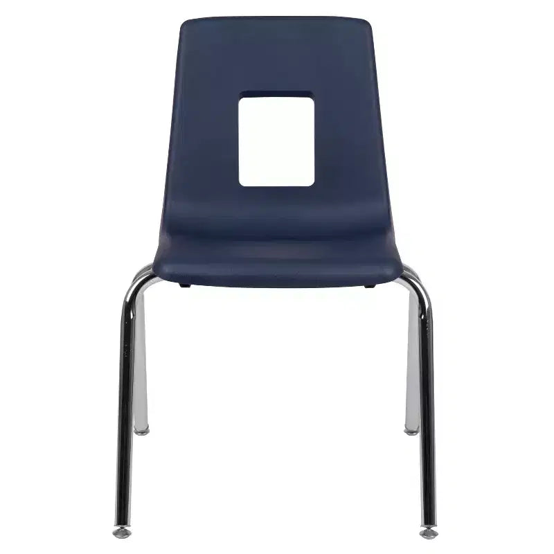Chaise d'école empilable Flash Furniture Advantage Student - 18 pouces
