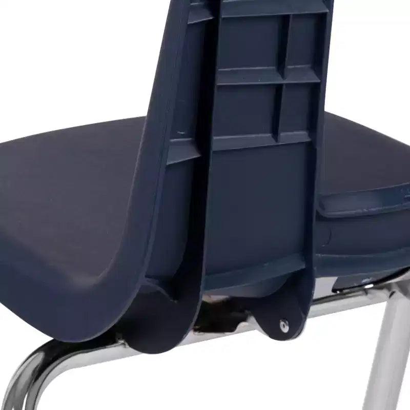 Chaise d'école empilable Flash Furniture Advantage Student - 18 pouces