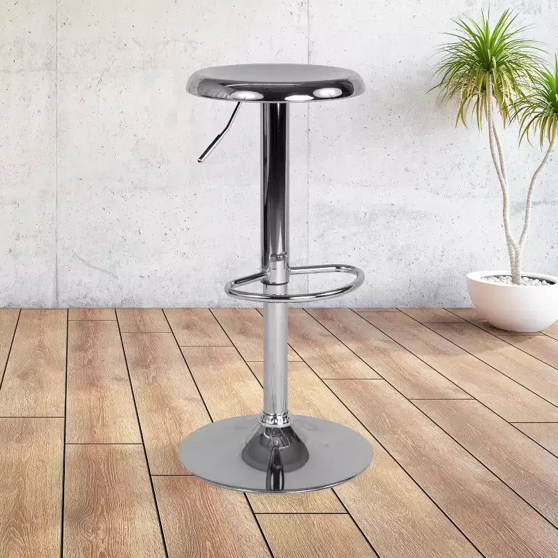 Tabouret de bar rétro réglable en hauteur Flash Furniture Madrid Series